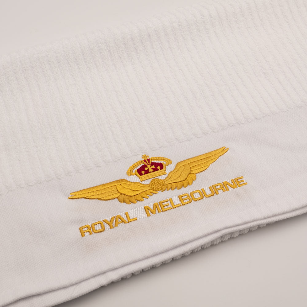 Royal Melbourne Visitor Logo Country Club Towel