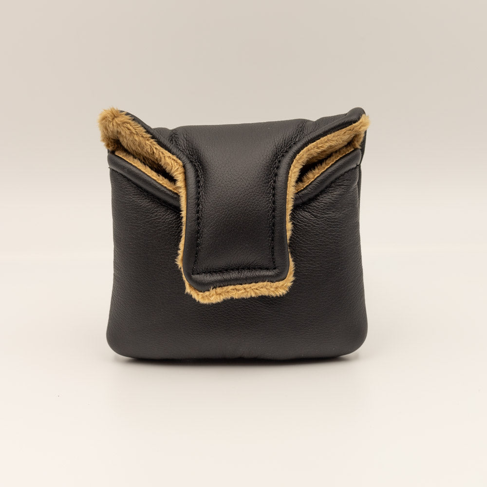 Royal Melbourne Mallet Leather Putter Cover - Black