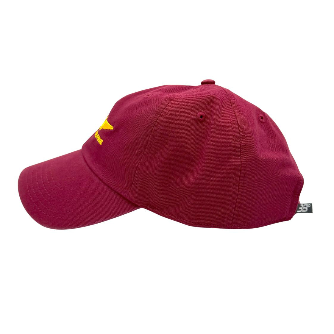 Royal Melbourne Visitors Logo Cotton Cap - Red