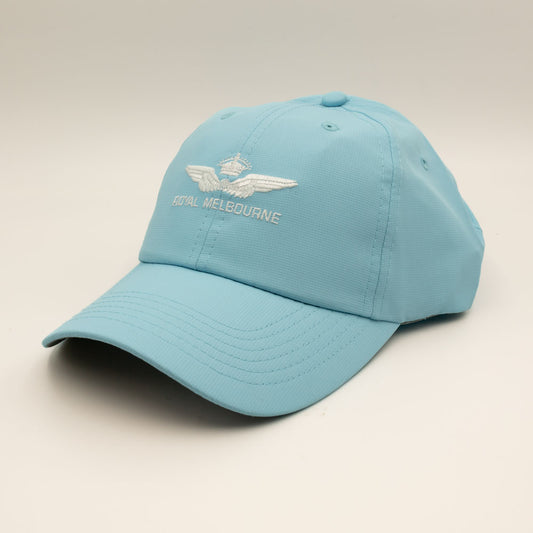 Royal Melbourne Visitors Logo Cap - Light Blue