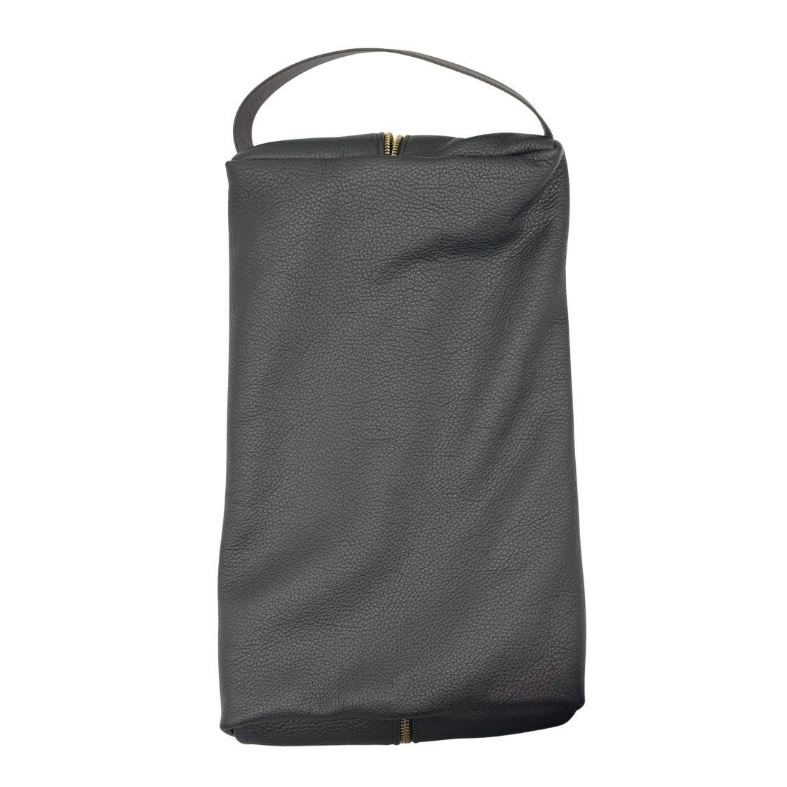 Royal Melbourne Leather Shoe Bag - Black
