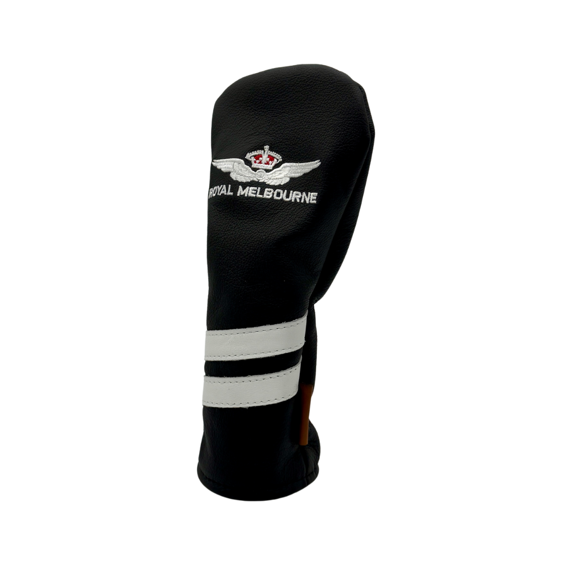 Royal Melbourne Leather Hybird Cover - Black/White