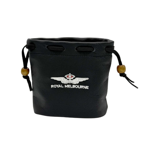 Leather Tote Bag - Black/White