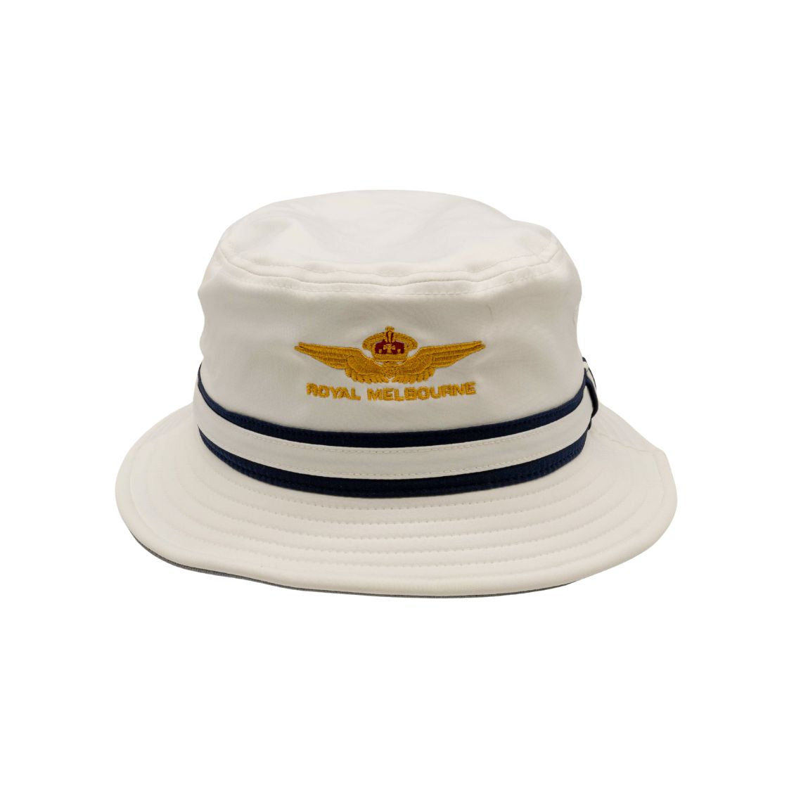 Royal Melbourne Bucket Hat - White