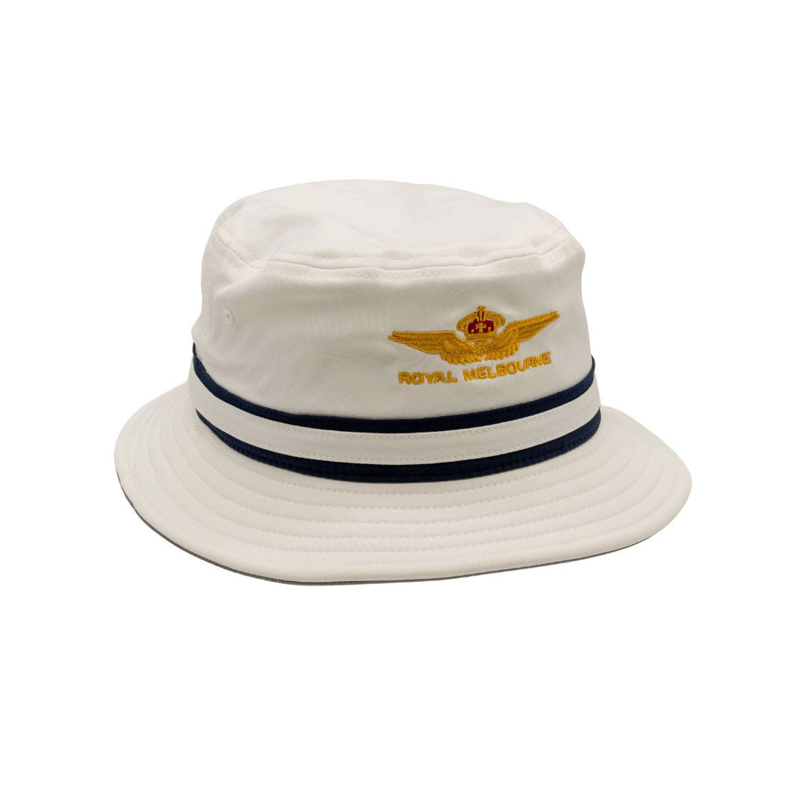 Royal Melbourne Bucket Hat - White