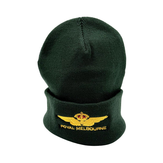 Royal Melbourne Visitor Logo Beanie - Green