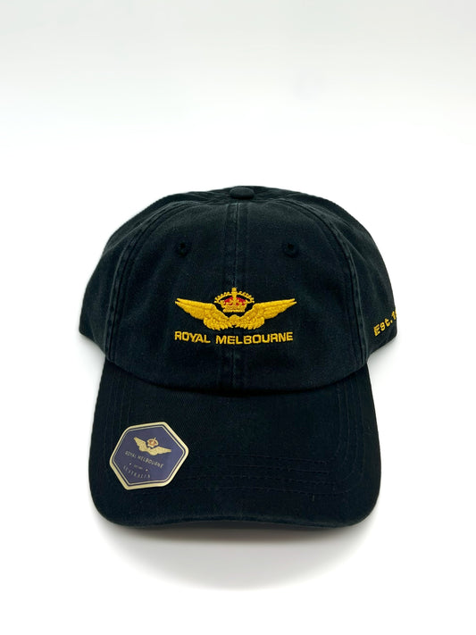 Visitors Logo Cotton Cap - Black