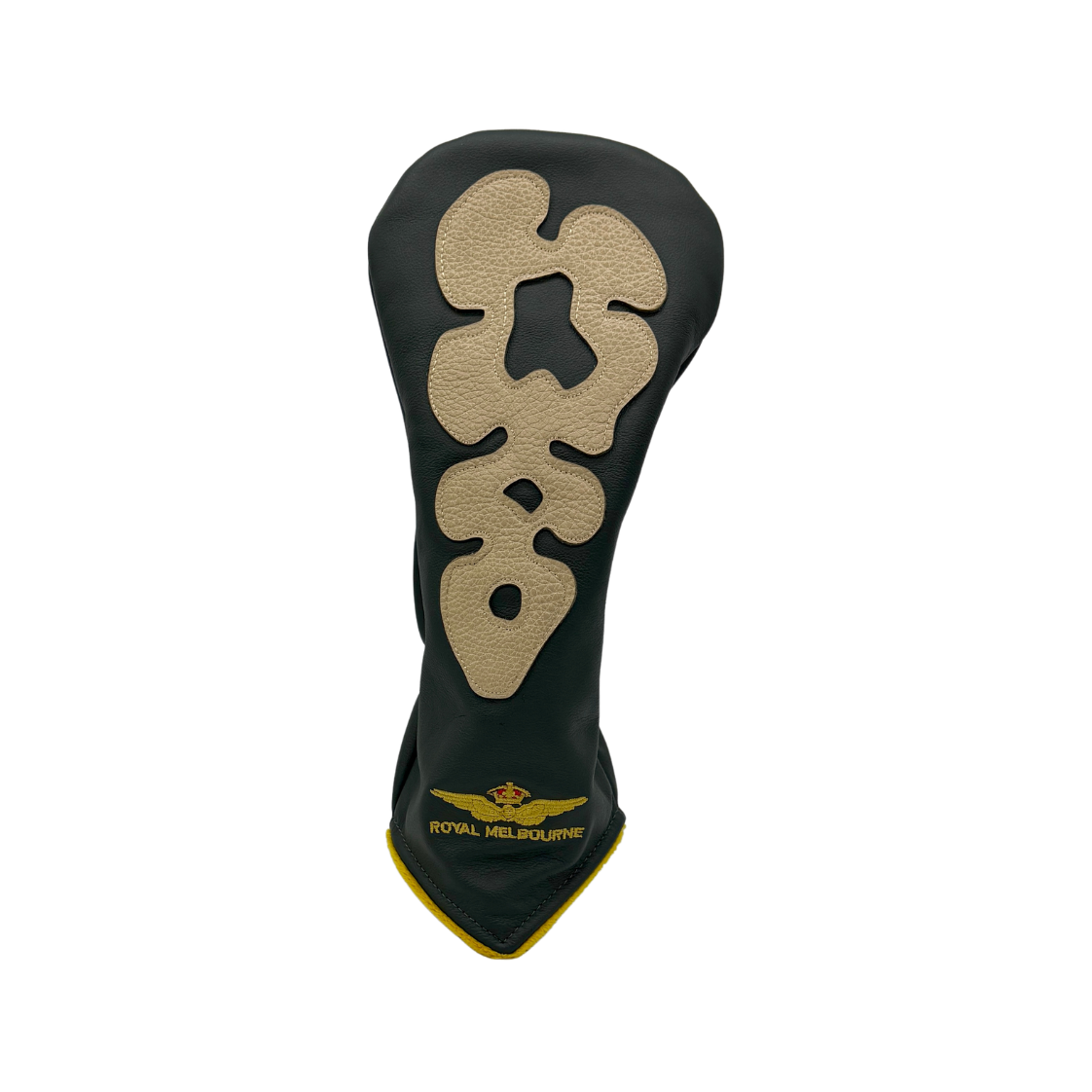 Royal Melbourne Leather Driver Cover - Bunker