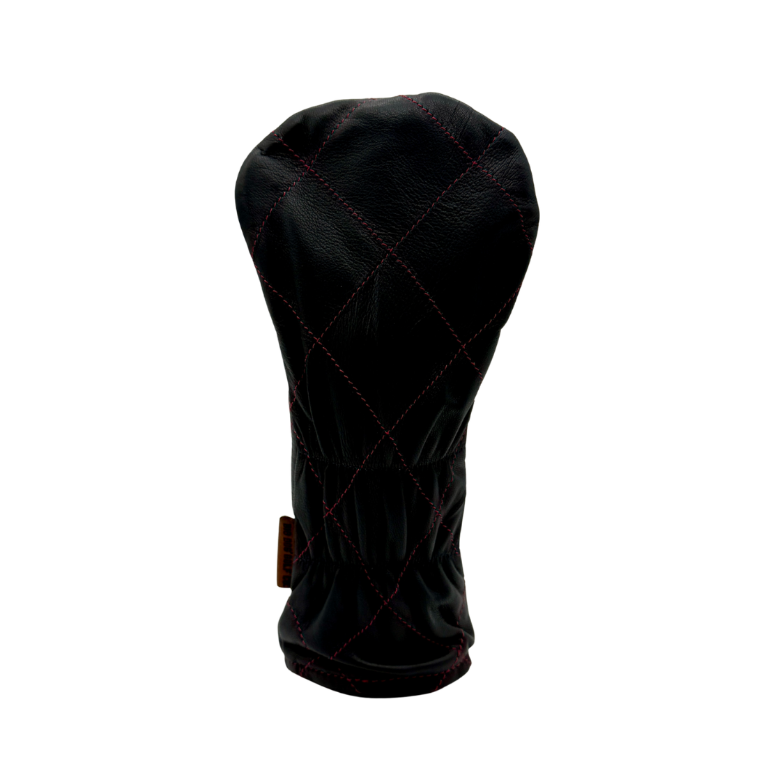 Royal Melbourne Leather Fairway Cover - Navy/Red