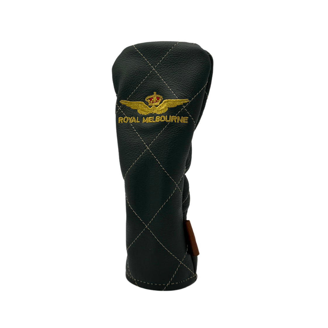 Royal Melbourne Leather Hybird Cover - Green/Yellow