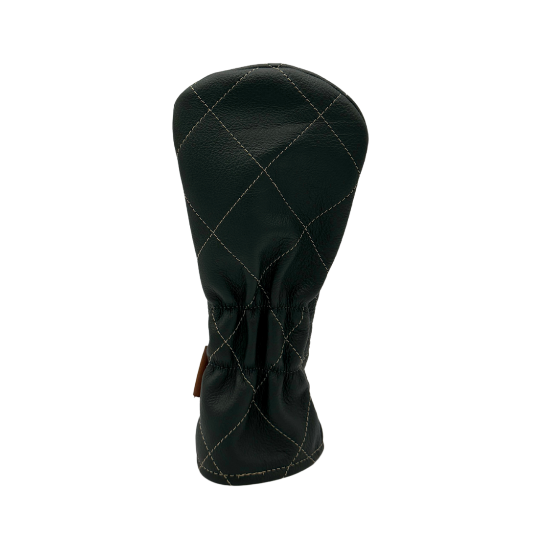 Royal Melbourne Leather Fairway Cover - Green/Yellow