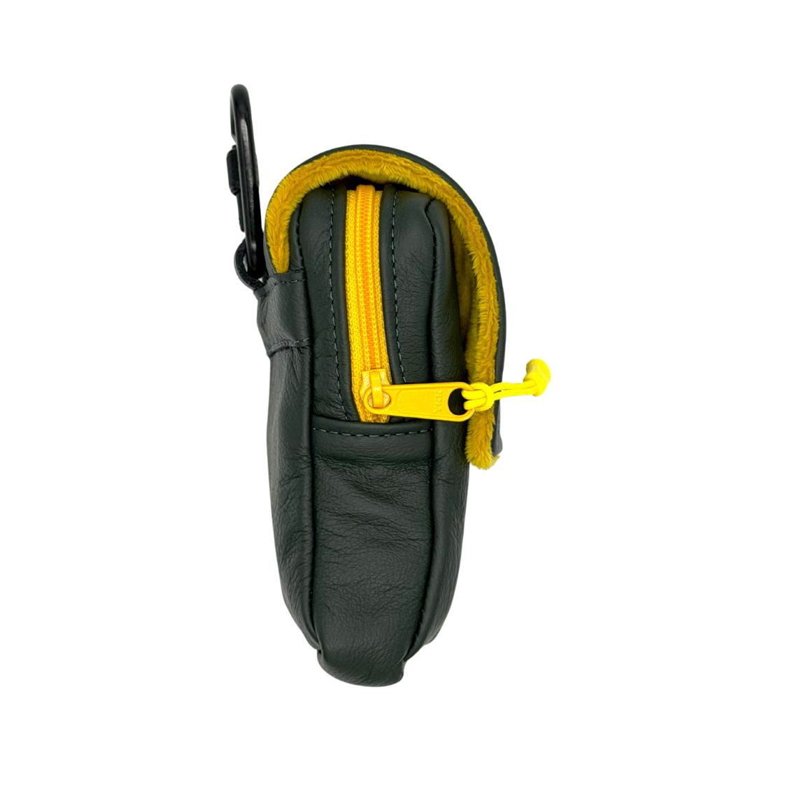Leather Rangefinder Cover - Green/Gold