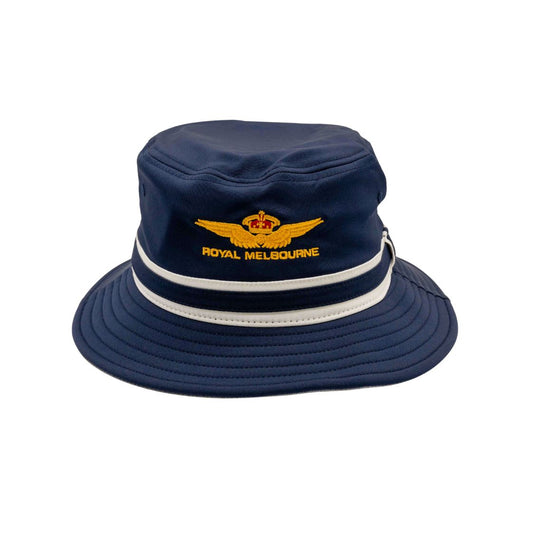 Royal Melbourne Bucket Hat - Navy