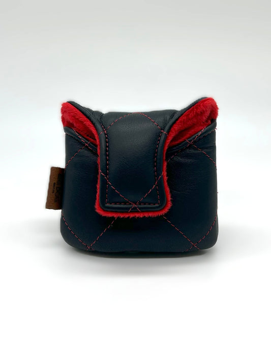 Royal Melbourne Leather Mallet Putter Cover - Fife - Navy