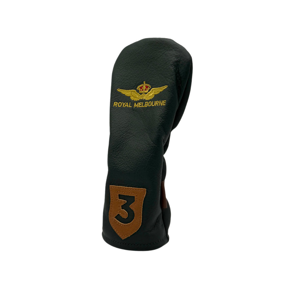 Royal Melbourne Leather Fairway Cover - Green