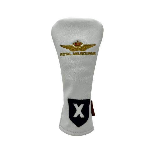 Royal Melbourne Leather Hybrid Cover - White