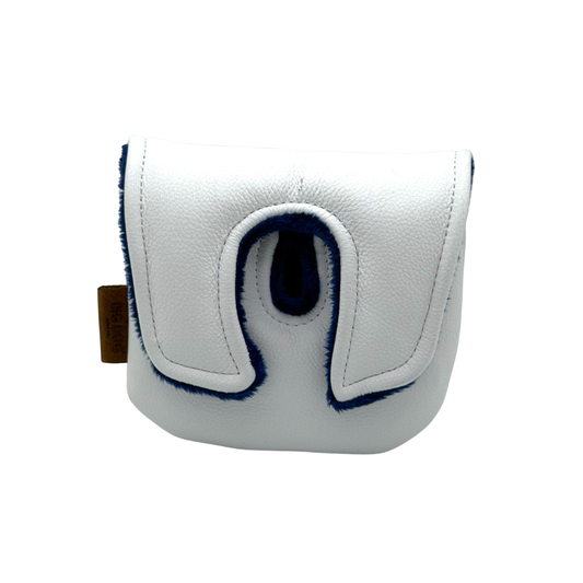Royal Melbourne Sandbelt Putter Cover - Center Shaft - White