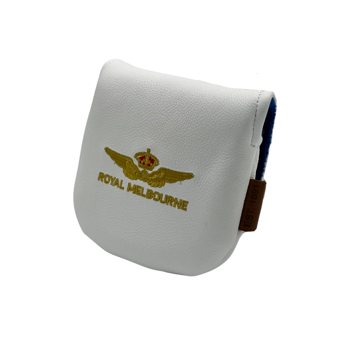 Royal Melbourne Sandbelt Putter Cover - Center Shaft - White