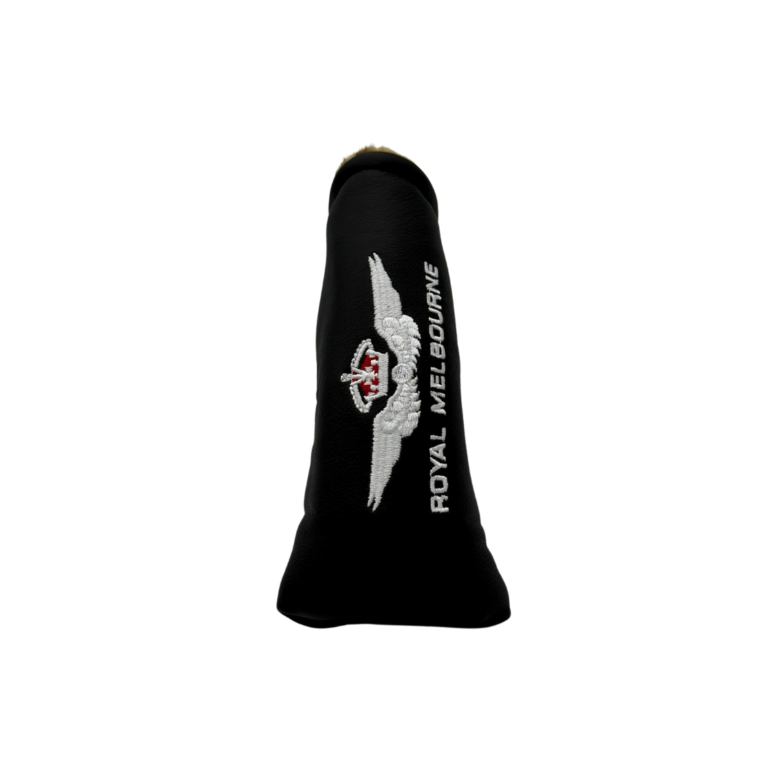 Royal Melbourne Leather Blade Putter Cover - Black