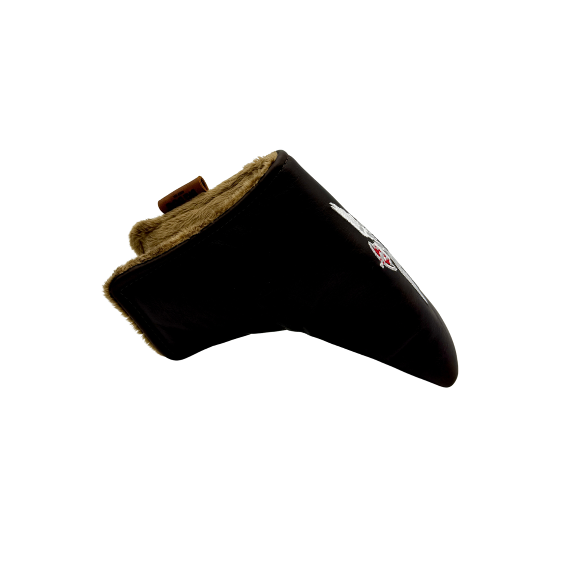 Royal Melbourne Leather Blade Putter Cover - Soil