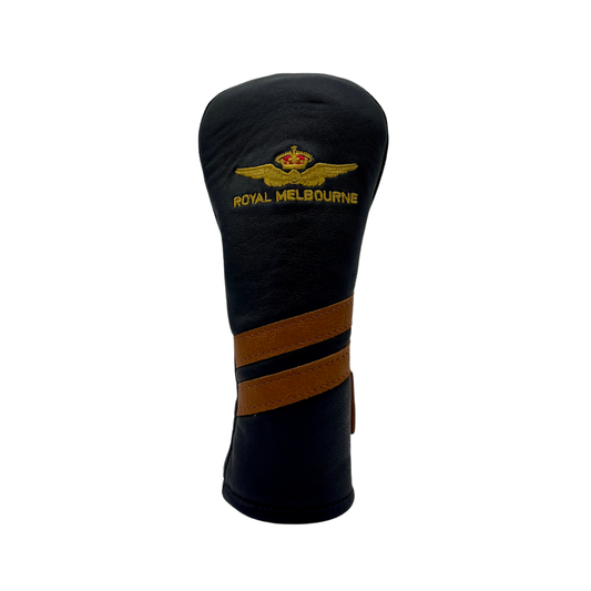 Royal Melbourne Leather Hybrid Cover - Navy/Soil