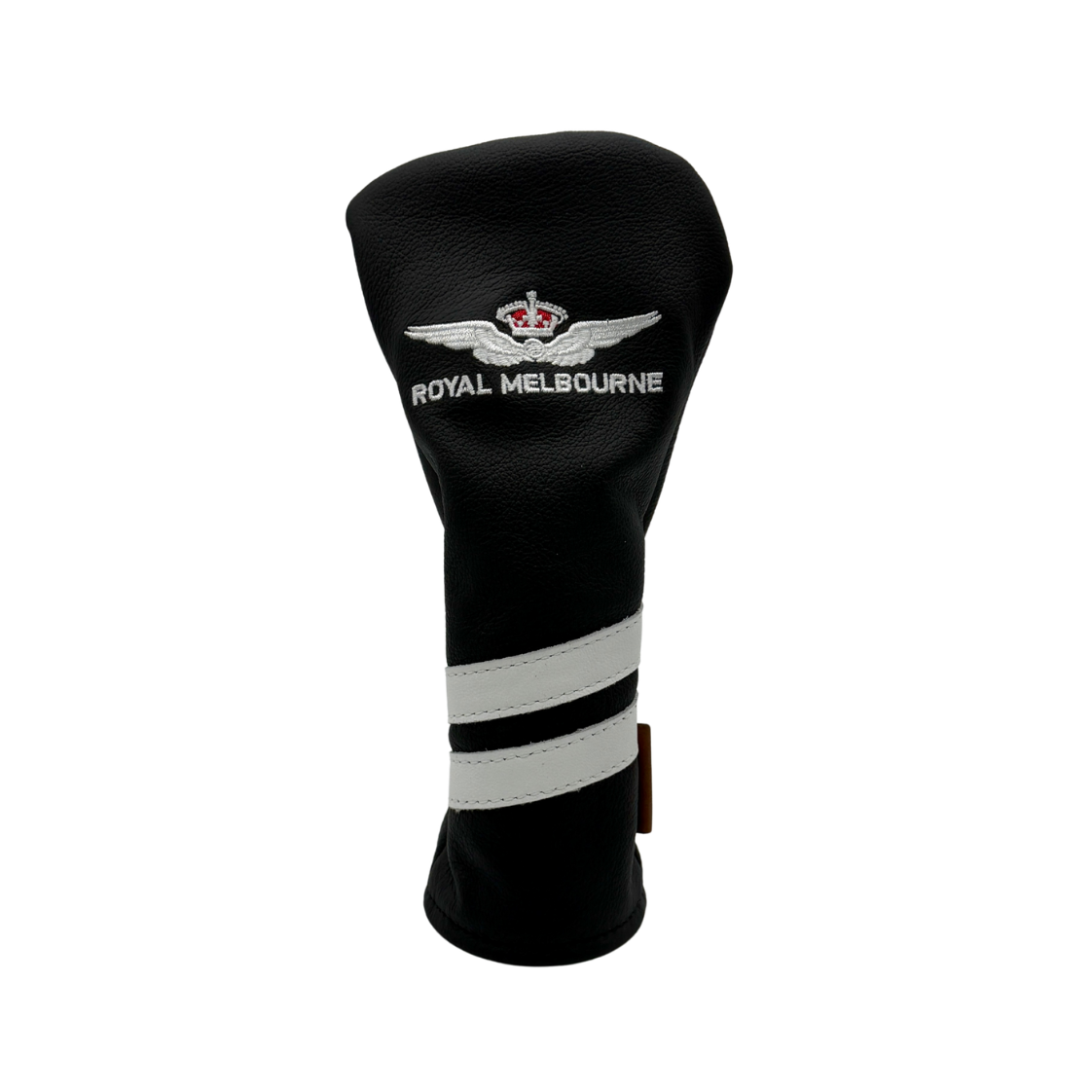 Royal Melbourne Leather Hybird Cover - Black/White