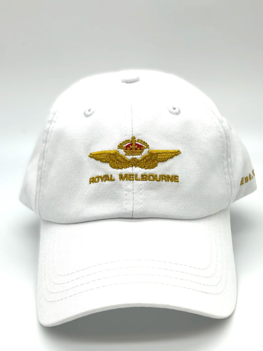 Visitors Logo Cotton Cap - White