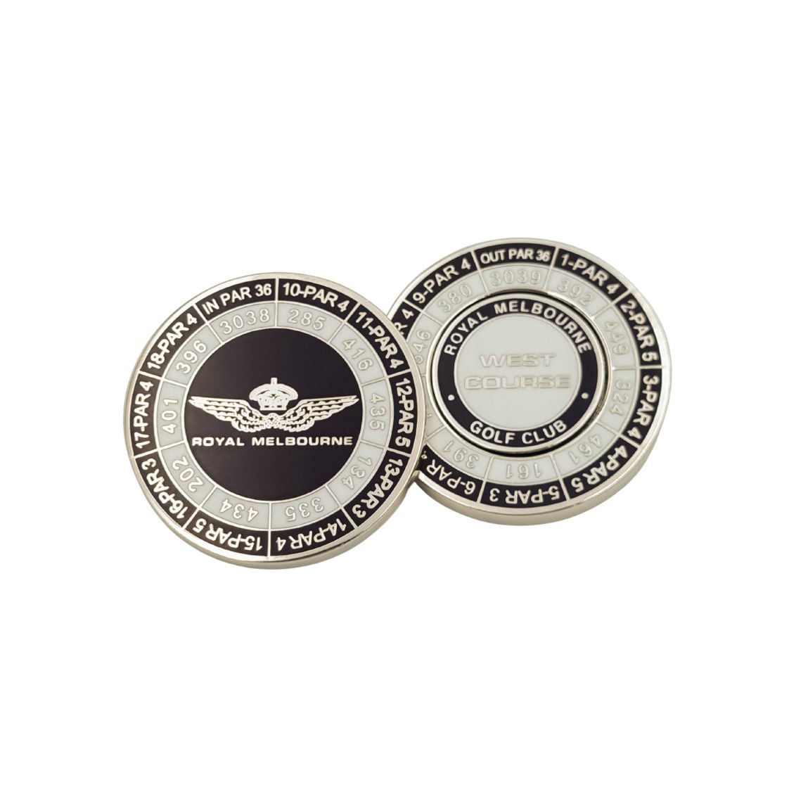 Royal Melbourne Yardage Ball Marker