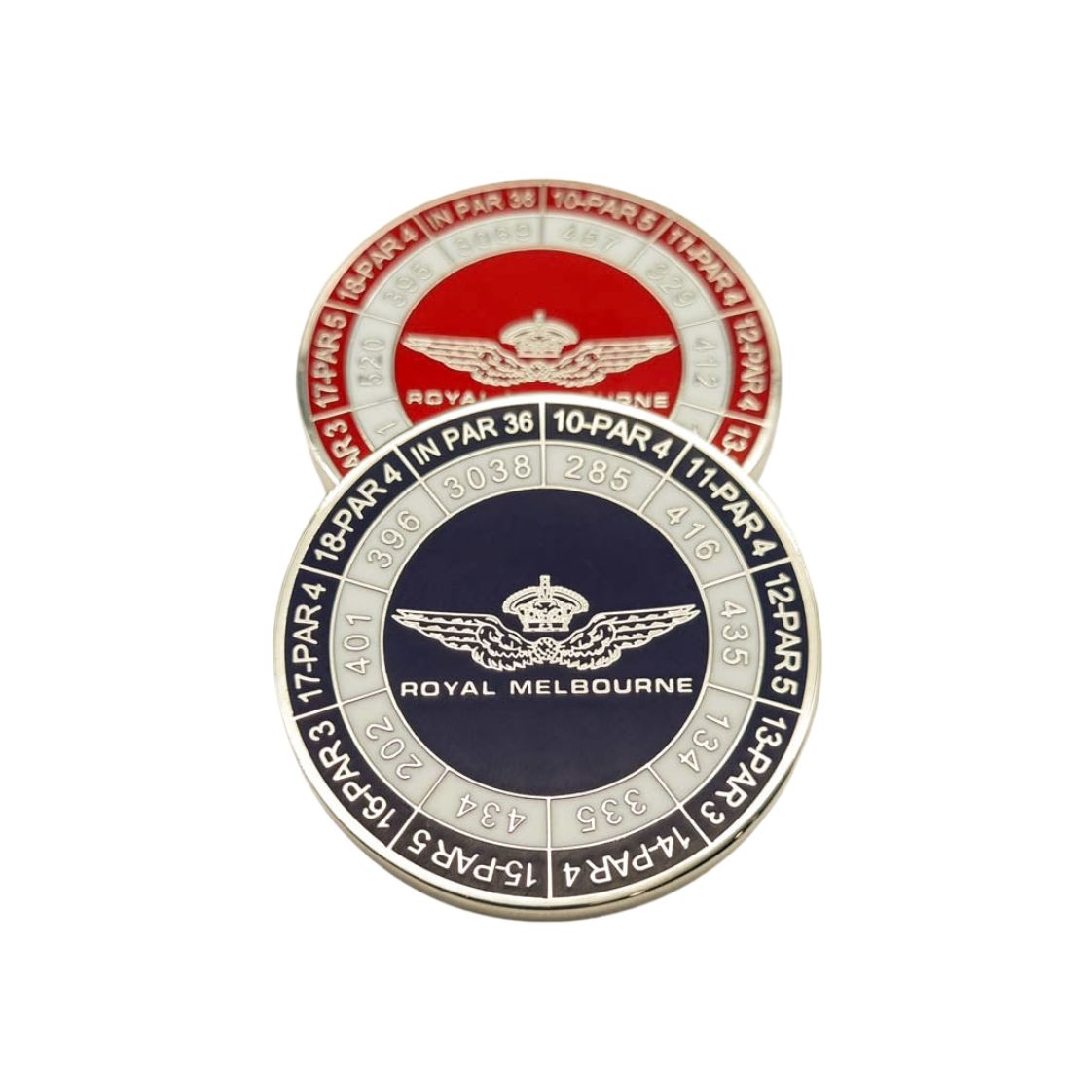 Royal Melbourne Yardage Ball Marker