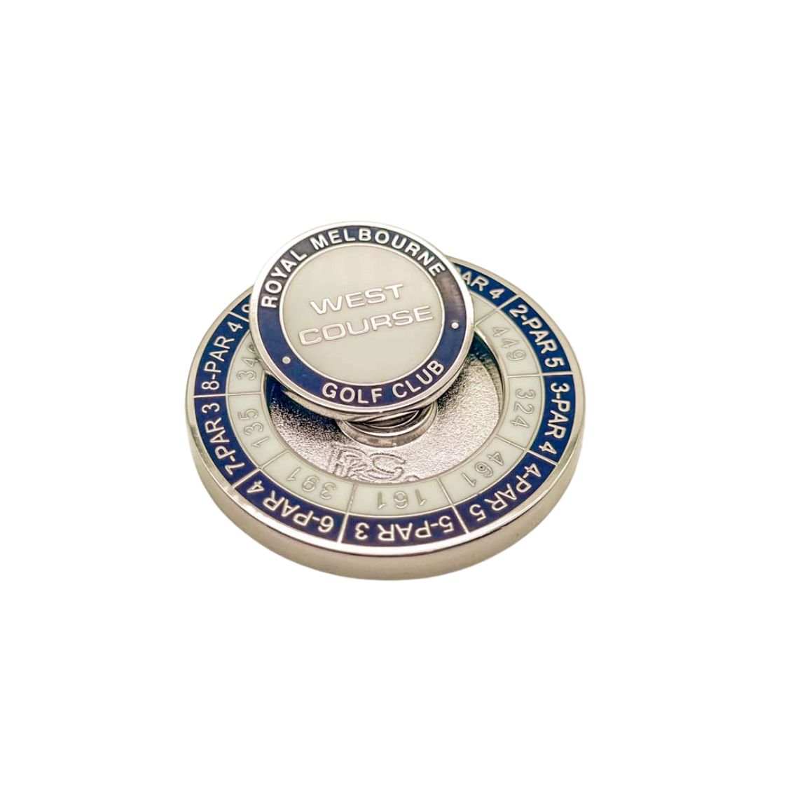 Royal Melbourne Yardage Ball Marker